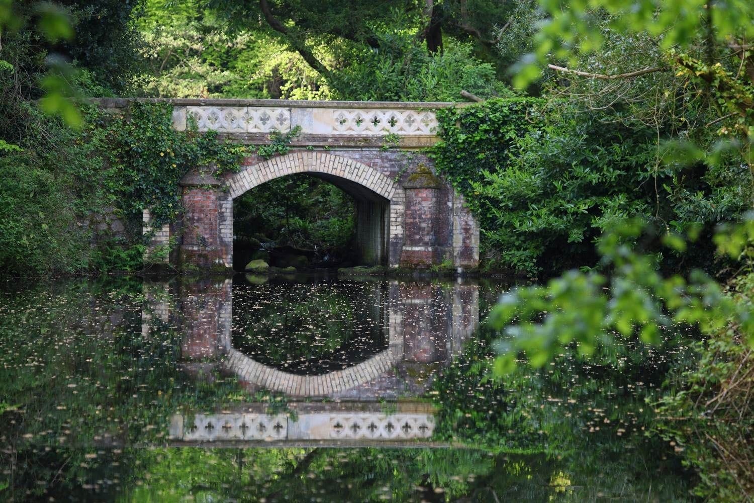 One of the bridges in Marlay Park, Rathfarnham, Co Dublin