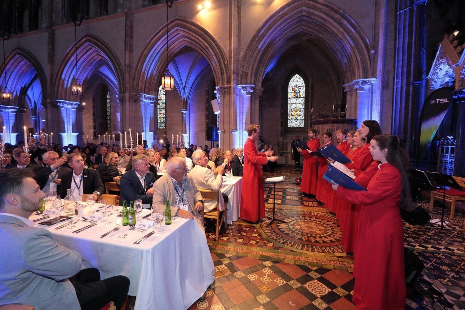 After the conference the delegates headed to Christchurch Cathederal where they were entertained by the Christchurch Choir