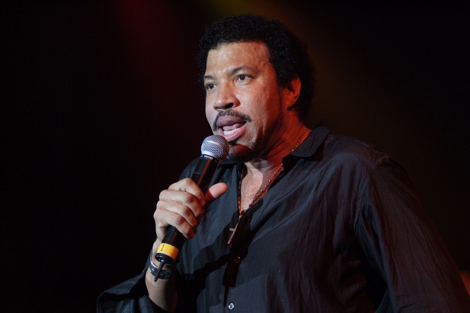 Lionel Ritchie plays at an exclusive corporate event in O'Reilly Hall, UCD, Dublin