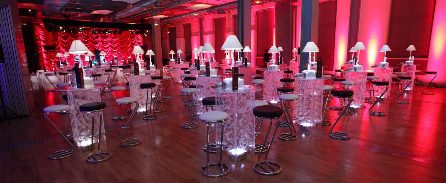 The Arrol Suite at the Guinness Storehouse, dressed for a corporate party