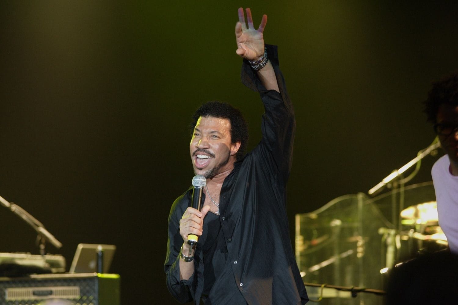 Lionel Ritchie plays at an exclusive corporate event in O'Reilly Hall, UCD, Dublin