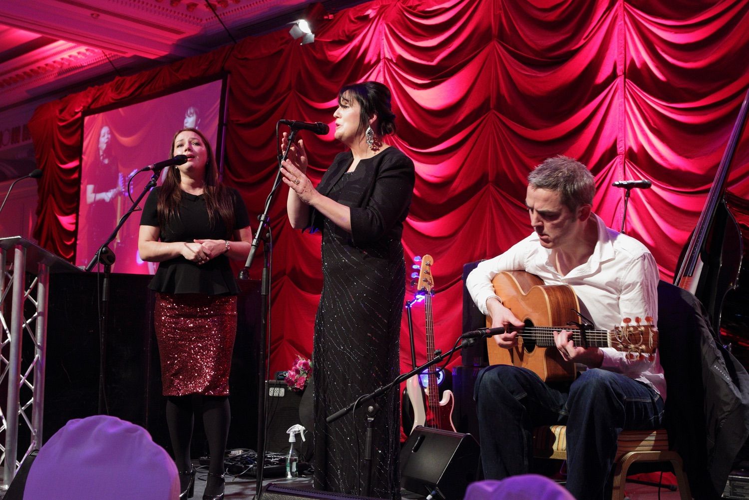 Mary Black performs in the Arrol Suite of the Guinness Storehouse, Dublin