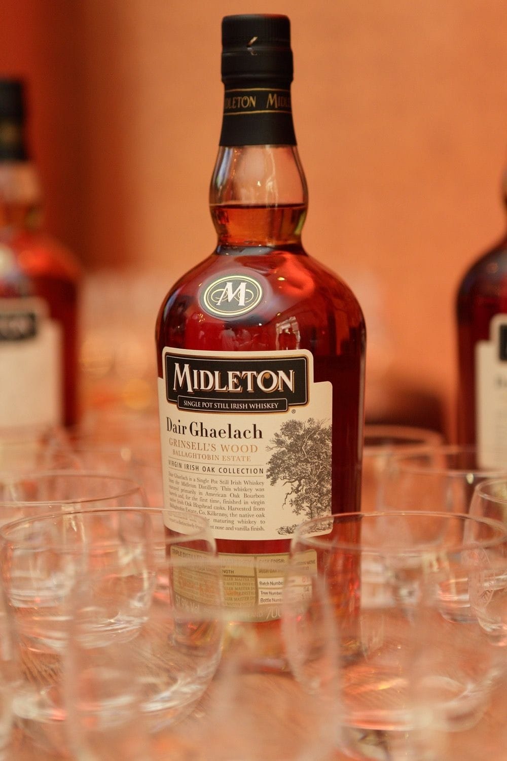 Midleton Dair Ghaelach is a whiskey that is tracable back to the cask that it was made in. The casks were especially made of Irish Oak for the purpose