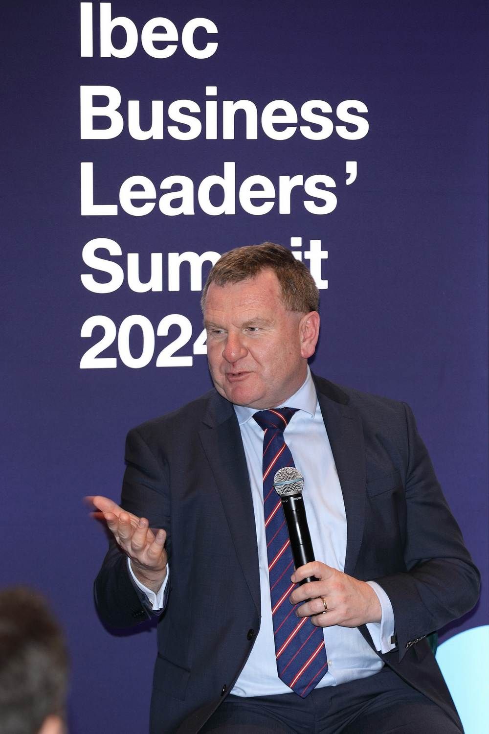 Danny McCoy CEO of IBEC at the IBEC Business Leaders Summit Dinner in the K Club, Straffan, Co KIldare